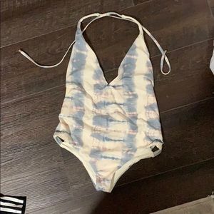 Vitamin A Tie Dye One Piece Bikini